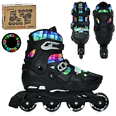 Детские ролики Prof1 Roller (размер 39-42) A4158-L-B Черный