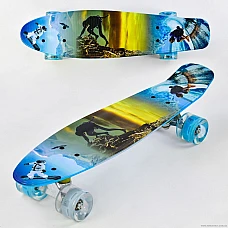 Скейт Best Board F 3270 Голубой