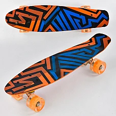 Скейт Best Board F 7620 Оранжевый