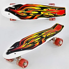 Скейт Best Board F 4380 Белый