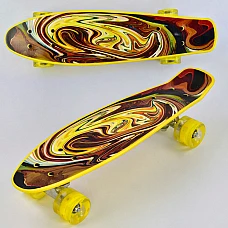 Скейт Best Board Р 13609 Желтый