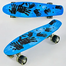 Скейт Best Board Р 10960 Голубой