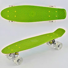 Скейт Пенни борд Best Board 0355 Салатовый