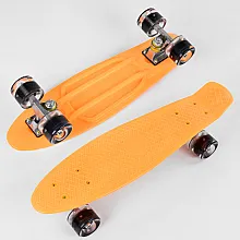Скейт Пенні борд Best Board 2325 Яскраво-жовтий