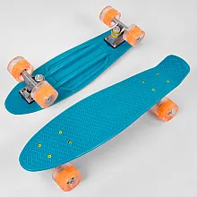 Скейт Пенні борд Best Board 3131 Бірюзовий