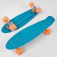 Скейт Пенни борд Best Board 3131 Бирюзовый