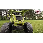 Велотрактор з причепом, переднім і заднім ковшем Falk Claas Axos (1010W)