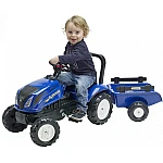 Велотрактор з причепом Falk New Holland (3080AB)