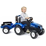 Велотрактор з причепом Falk New Holland (3090B)