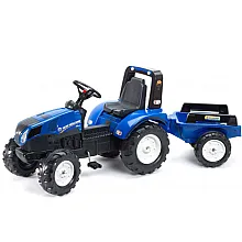 Велотрактор з причепом Falk New Holland (3090B)