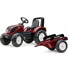 Велотрактор з причепом Falk Valtra S4 (4000AB)