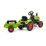 Велотрактор з причепом Falk 2041C Claas Arion Зелений