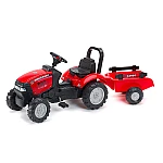Велотрактор з причепом Falk 961B Case IH Червоний