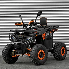 Дитячий квадроцикл Prof1 ATV007-2-7 Чорно-помаранчевий