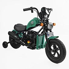 Дитячий електромотоцикл Harley-Davidson Corso H-93171 Зелений