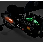Дитячий електромотоцикл Harley-Davidson Corso H-59720 Чорний із сріблястим