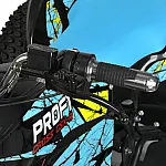 Дитячий квадроцикл Prof1 E-FOX-1450-4 Синій