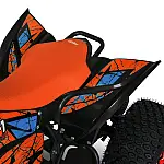 Детский квадроцикл Prof1 E-FOX-1450-7 Оранжевый