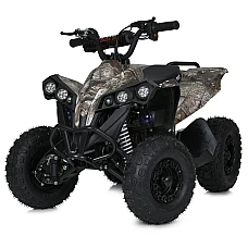 Дитячий квадроцикл Prof1 E-XBW-1200S-13(MP3) Бежевий камуфляж