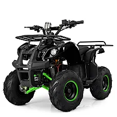 Дитячий квадроцикл Prof1 HB-EATV1000D(MP3)-2-5 Чорний із зеле
