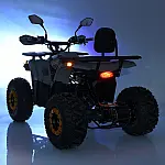 Детский квадроцикл Prof1 HB-EATV1450F-P-11-7(MP3) V2 Серо-оранжевый