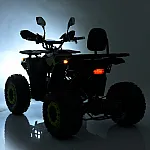 Детский квадроцикл Prof1 HB-EATV1450H-2-7(MP3) V2 Черно-оранжевый