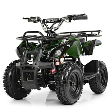 Дитячий квадроцикл Prof1 HB-EATV800N-10 V3 Темно-зелений