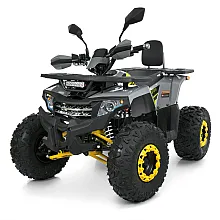 Детский квадроцикл Prof1 HB-FC1450-11-6 Серо-желтый