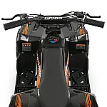 Дитячий квадроцикл Prof1 HB-FFG1000-2-7 Чорно-помаранчевий