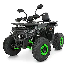 Дитячий квадроцикл Prof1 HB-FFN1450-2-5(MP3) Чорно-зелений