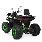 Дитячий квадроцикл Prof1 HB-FFN1450-2-5(MP3) Чорно-зелений