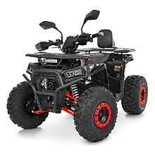 Детский квадроцикл Prof1 HB-FFN1450-2-3 Черно-красный