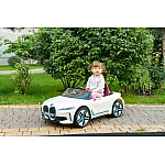 Дитячий електромобіль BMW i4 Bambi JE1009EBLR-1 (4WD) Білий