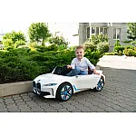 Дитячий електромобіль BMW i4 Bambi JE1009EBLR-1 (4WD) Білий