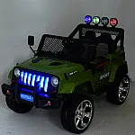 Джип з пультом управління Bambi M 3237EBLR-10 Зелений