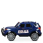 Детский электромобиль с пультом управления Bambi M 3259EBLR-4 Полиция Синий