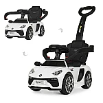 Машинка-каталка 2 в 1 Bambi M 3591L-1 Білий