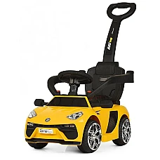 Машинка-каталка 2 в 1 Bambi M 3591L-6 Жовтий