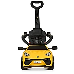 Машинка-каталка 2 в 1 Bambi M 3591L-6 Желтый
