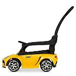 Машинка-каталка 2 в 1 Bambi M 3591L-6 Желтый