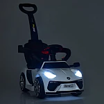 Машинка-каталка 2 в 1 Bambi M 3591L-6 Желтый