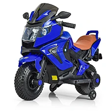 Дитячий електромотоцикл Bambi M 3681AL-4 Синій