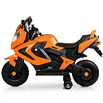 Дитячий електромотоцикл Bambi M 3681AL-7 Помаранчевий