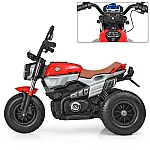 Детский электромотоцикл Bambi M 3687AL-3 Красный