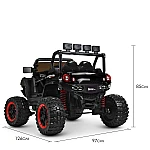 Джип с пультом управления Bambi M 3804EBLR-2-3 Черный