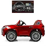 Дитячий електромобіль з пультом управління Bambi M 3906EBLRS-3 Червоний