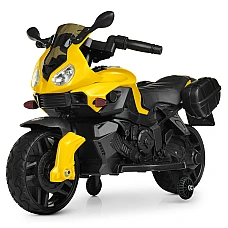 Детский электромотоцикл Bambi M 4080EL-6 Желтый