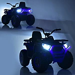 Дитячий квадроцикл з пультом управління Bambi M 4081EBLR-1-5 Чорно-зелений