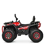 Дитячий квадроцикл з пультом управління Bambi M 4081EBLR-2-3 Чорно-червоний