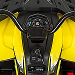 Дитячий квадроцикл з пультом управління Bambi M 4081EBLR-2-6 Чорно-жовтий
